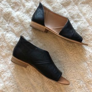 Catherine Malandrino Black Theorie Slip Ons